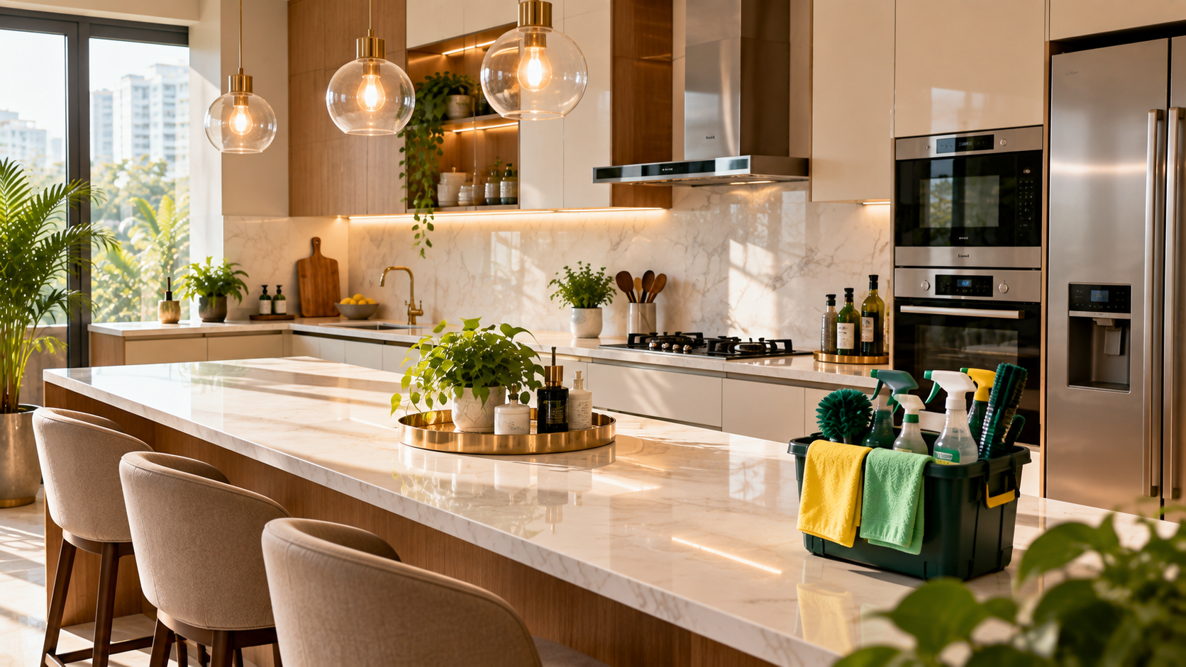 Kitchen cleaning checklist