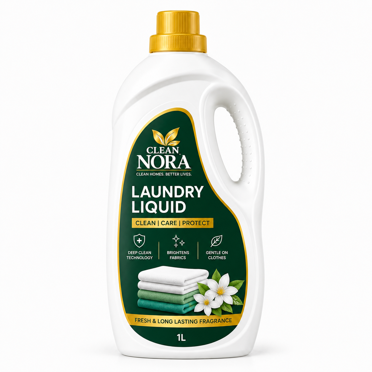 Cleannora Laundry Liquid (Fresh & Soft) - 1L